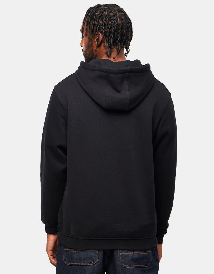 Santa Cruz Burnt Opus Front Pullover Hoodie - Black