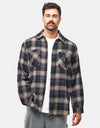 Santa Cruz Apex L/S Shirt - Navy Check