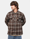 Santa Cruz Lodge L/S Shirt - Chestnut Check