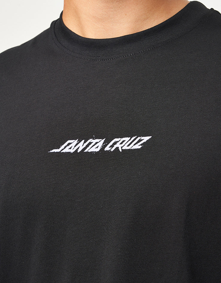 Santa Cruz Wooten Cyber T-Shirt - Black