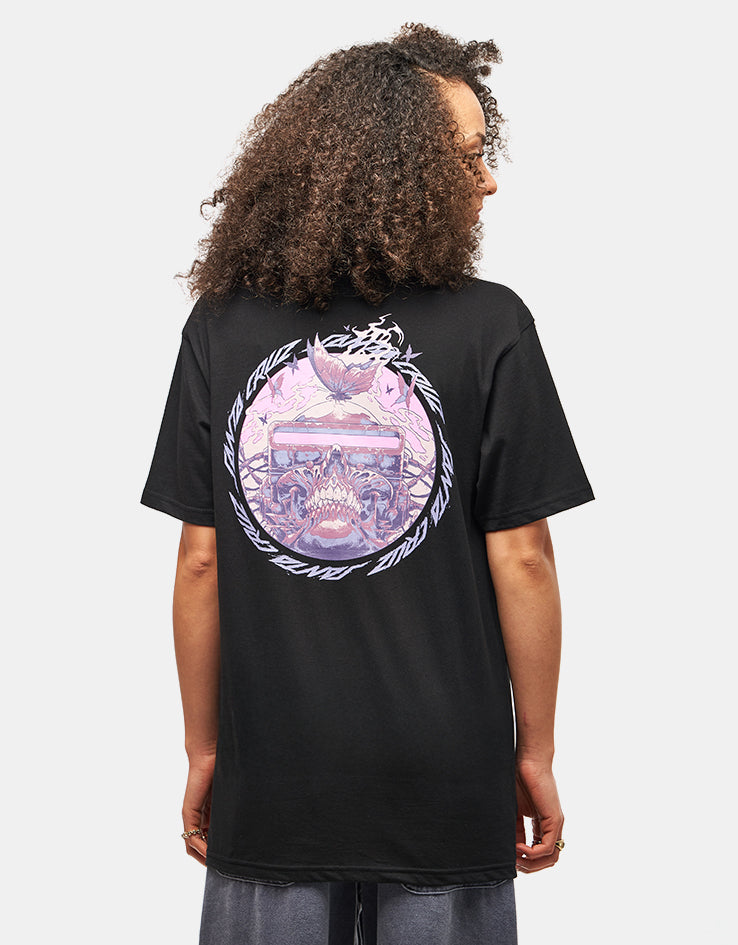 Santa Cruz Wooten Cyber T-Shirt - Black