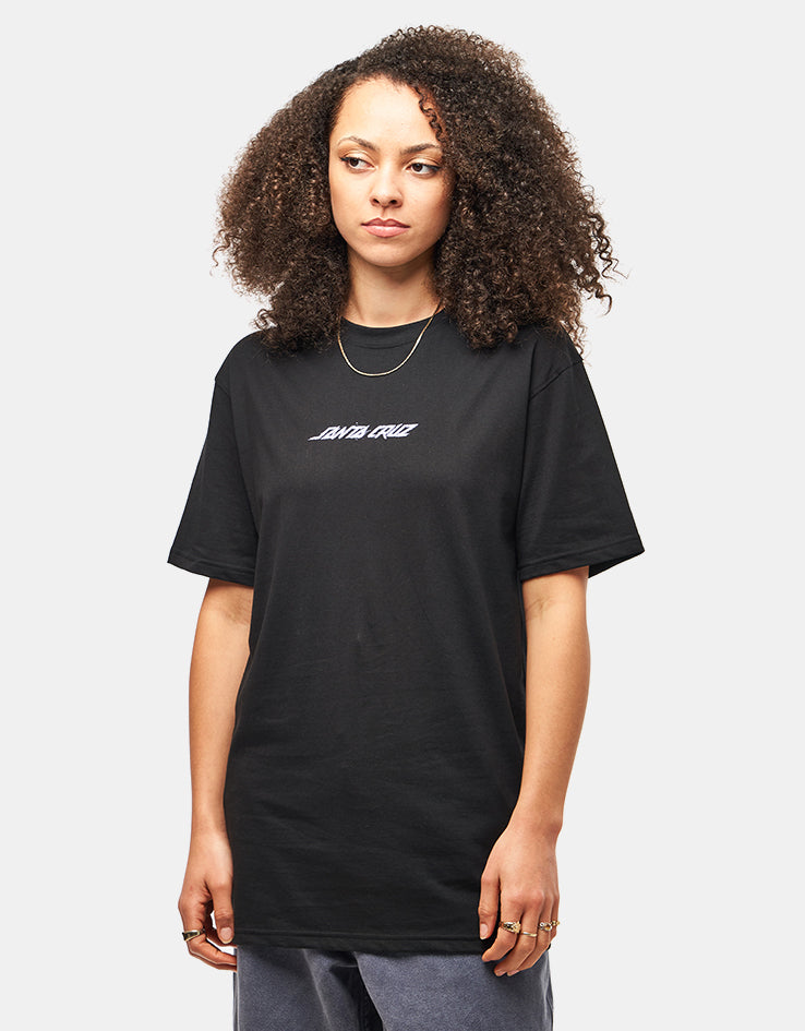 Santa Cruz Wooten Cyber T-Shirt - Black