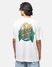 Santa Cruz Kendall End Of The Dot T-Shirt - White