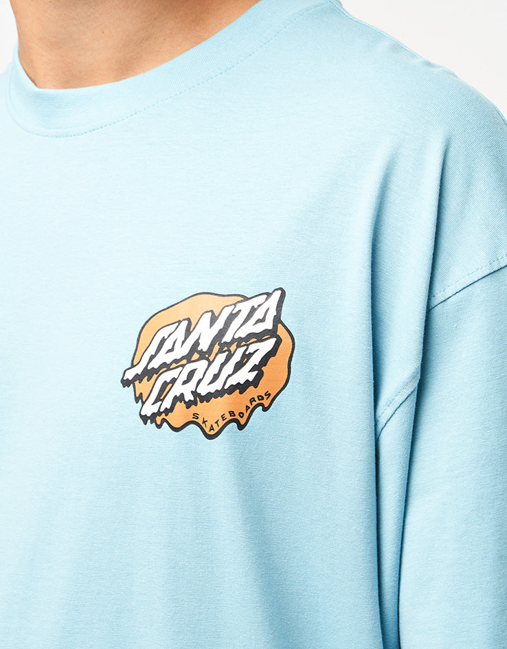 Santa Cruz Slime Scream T-Shirt - Norse Blue
