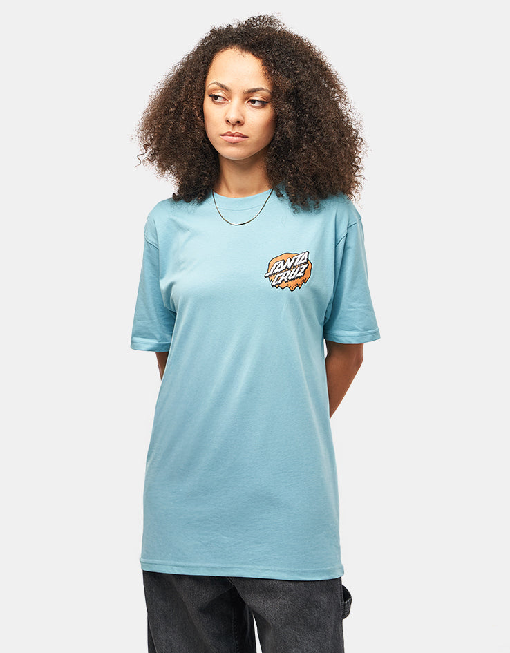 Santa Cruz Slime Scream T-Shirt - Norse Blue