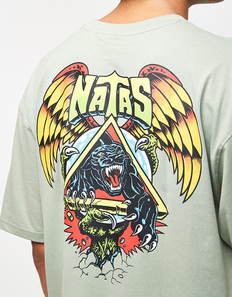 Santa Cruz Natas SC Panther T-Shirt - Moon Rock