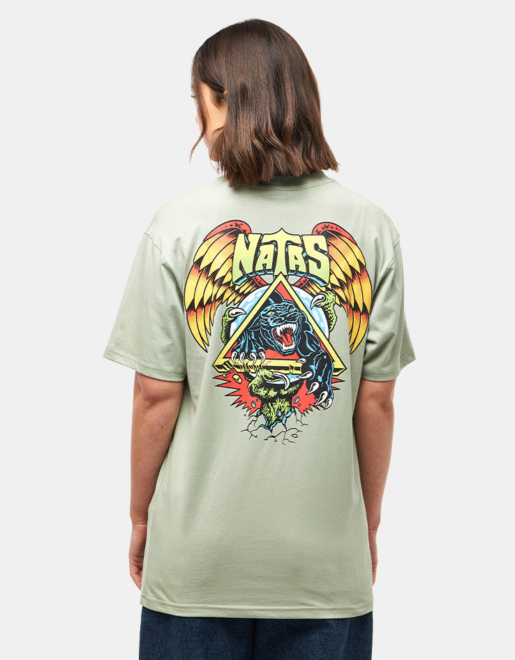 Santa Cruz Natas SC Panther T-Shirt - Moon Rock