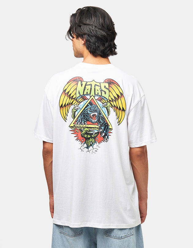 Santa Cruz Natas SC Panther T-Shirt - White