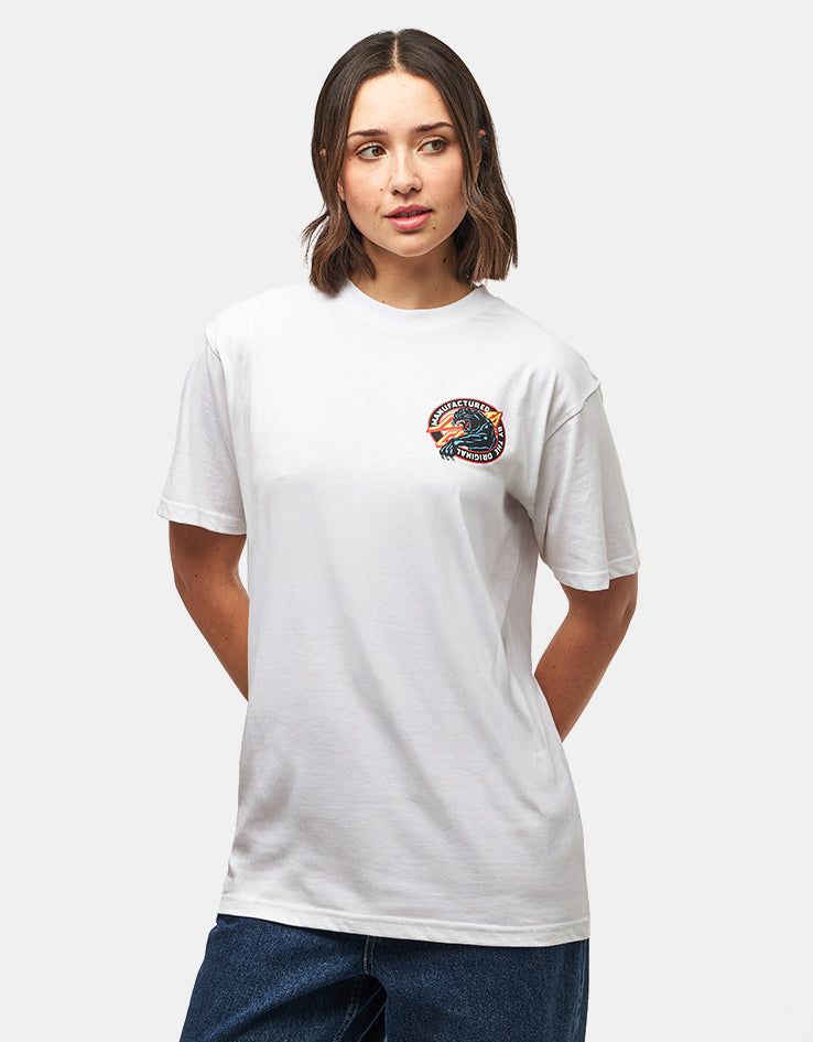 Santa Cruz Natas SC Panther T-Shirt - White