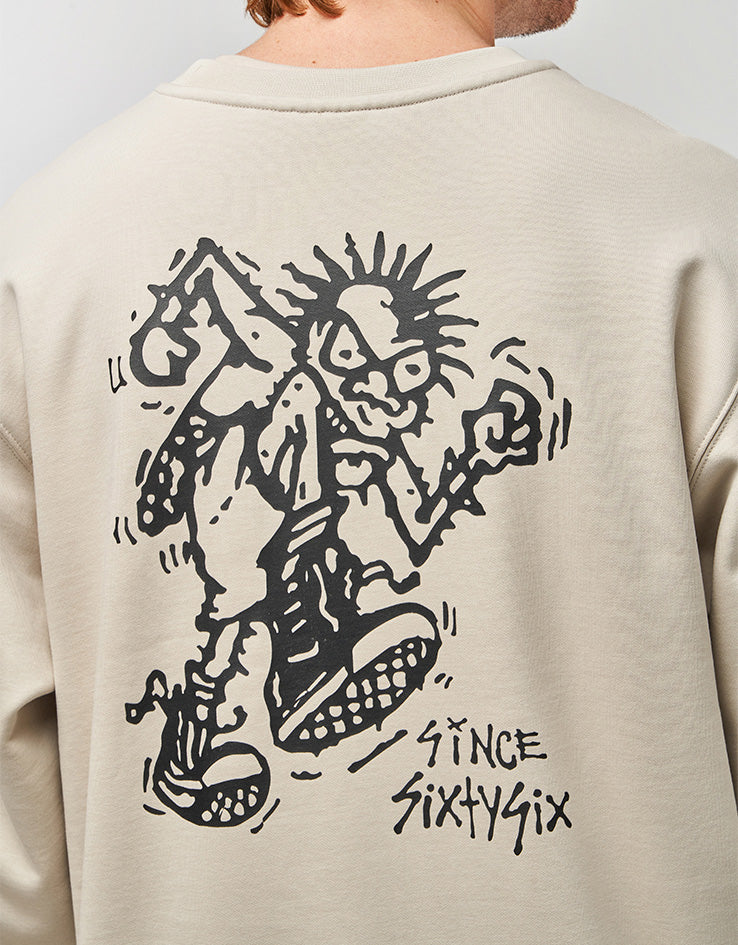 Vans Stomper Loose Fit Crew - Taupe Mist