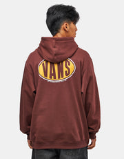 Vans Spray On Loose Pullover Hoodie - Bitter Chocolate