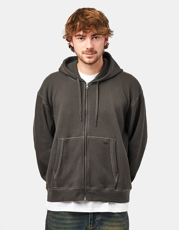 Vans Skate Zip Thermal Zip Hoodie - Faded Black