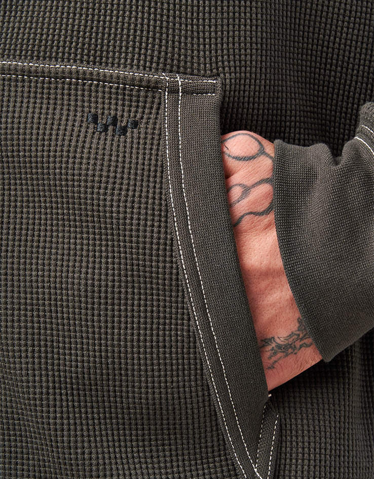 Vans Skate Zip Thermal Zip Hoodie - Faded Black