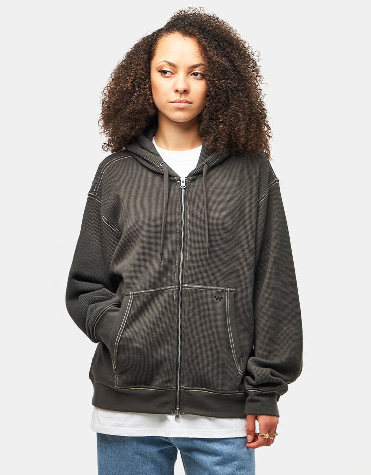 Vans Skate Zip Thermal Zip Hoodie - Faded Black