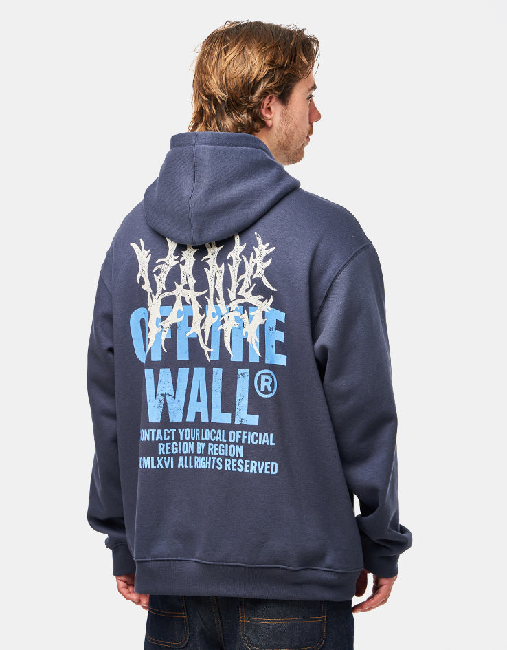 Vans Metal Wall Full Zip Hoodie - Parisian Night