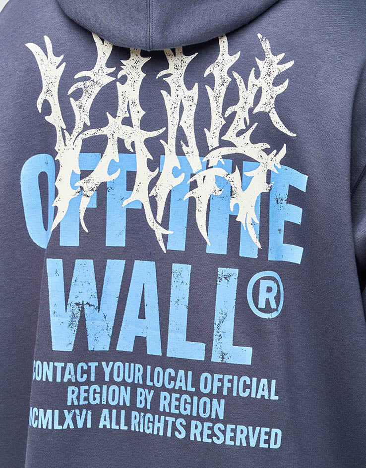 Vans Metal Wall Full Zip Hoodie - Parisian Night