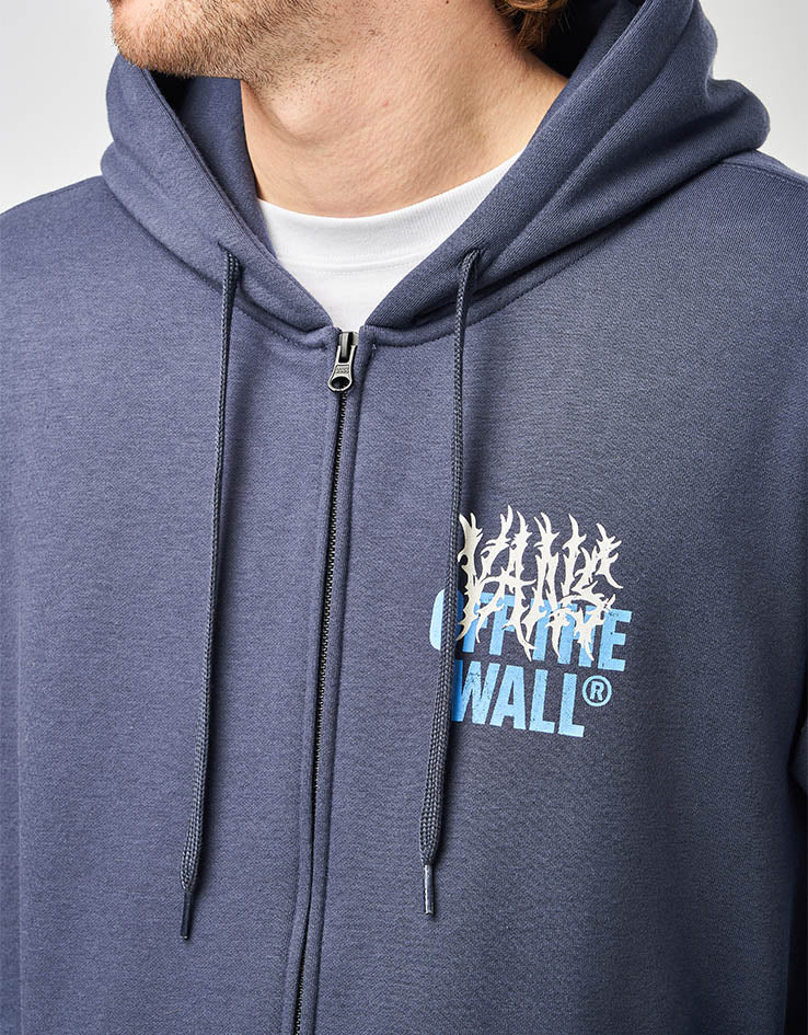 Vans Metal Wall Full Zip Hoodie - Parisian Night