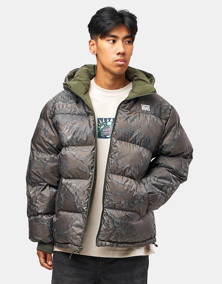 Vans MTE Bridgewood Reversible Puffer Jacket - Grape Leaf