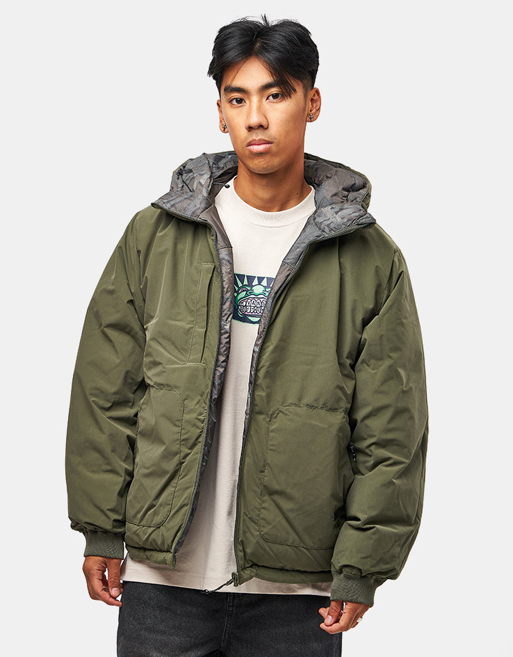 Vans MTE Bridgewood Reversible Puffer Jacket - Grape Leaf