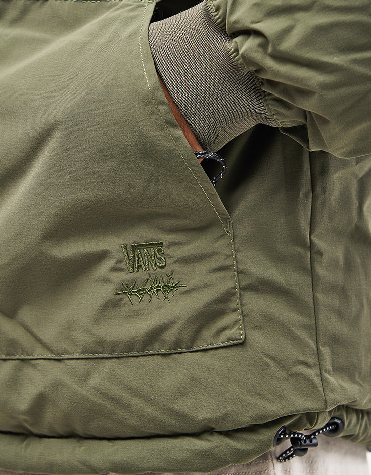 Vans MTE Bridgewood Reversible Puffer Jacket - Grape Leaf