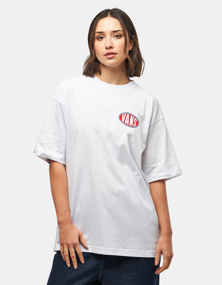 Vans Spray On T-Shirt - White