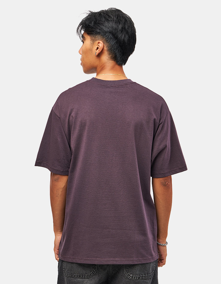 Vans Star Checker T-Shirt - Dark Port