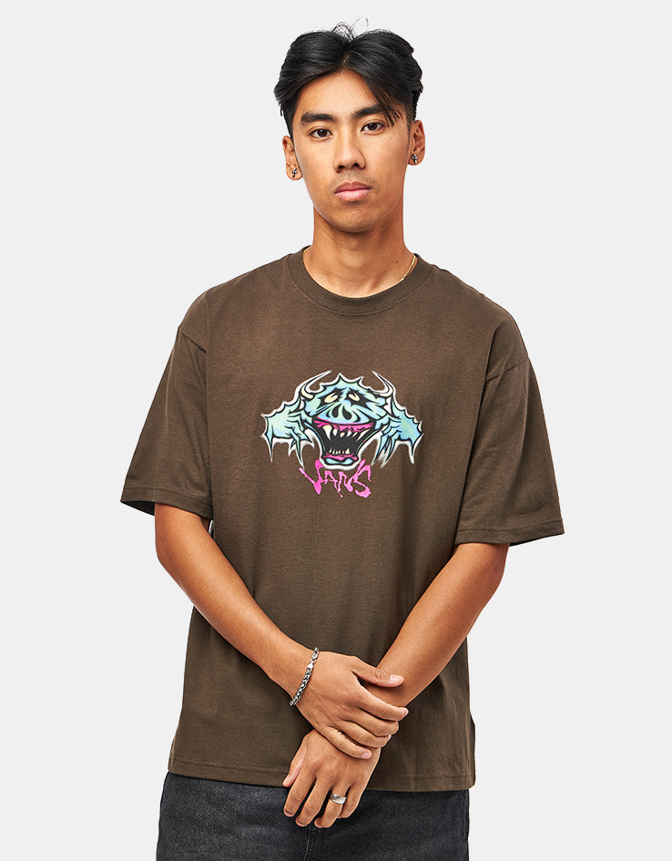 Vans Goofy Ghoul T-Shirt - Coal Brown