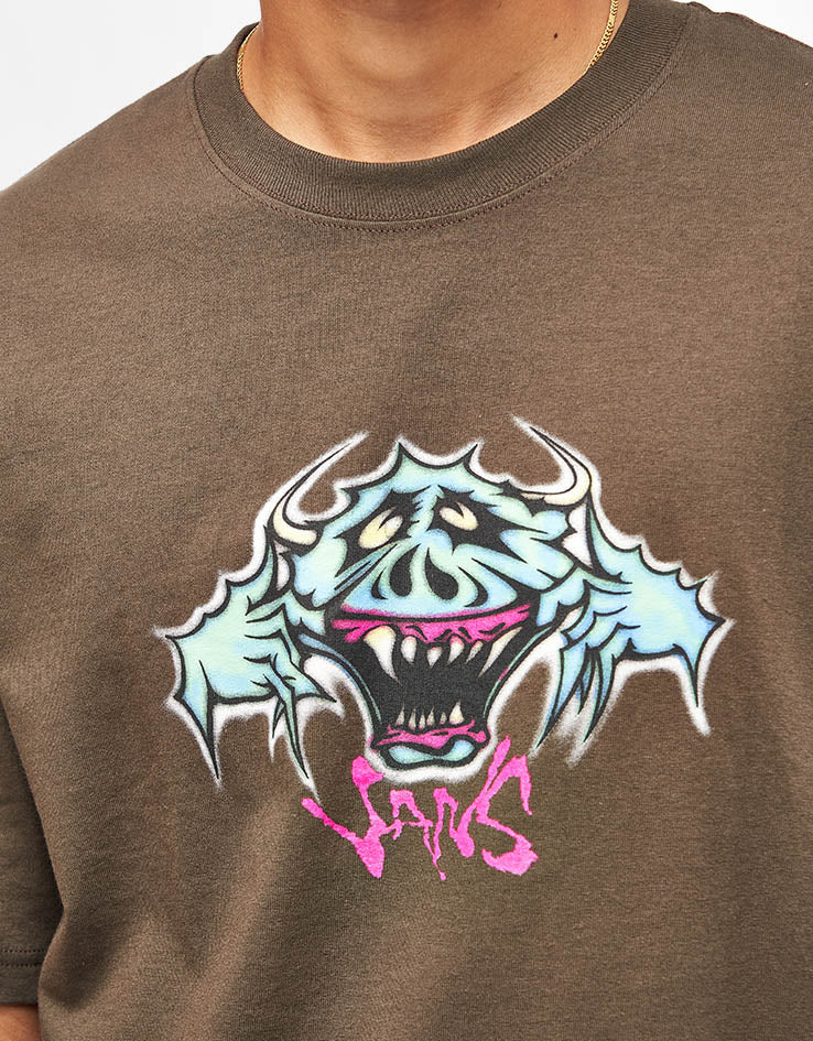 Vans Goofy Ghoul T-Shirt - Coal Brown
