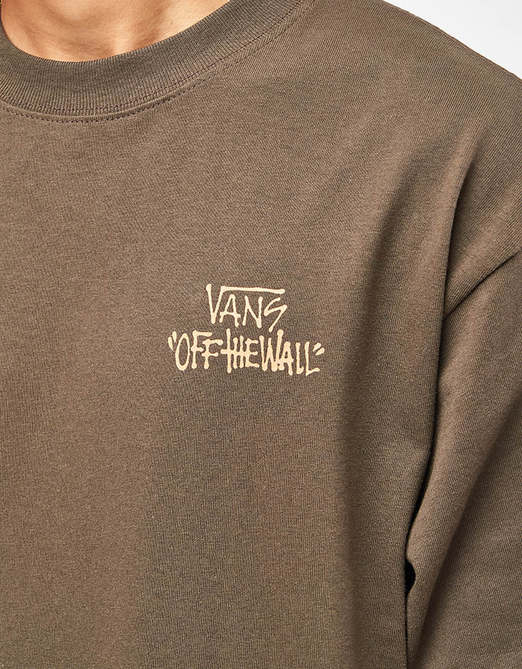 Vans Stomper Loose Fit T-Shirt - Coal Brown