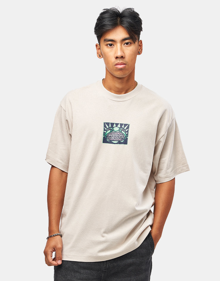 Vans Mouf Loose Fit T-Shirt - Taupe Mist