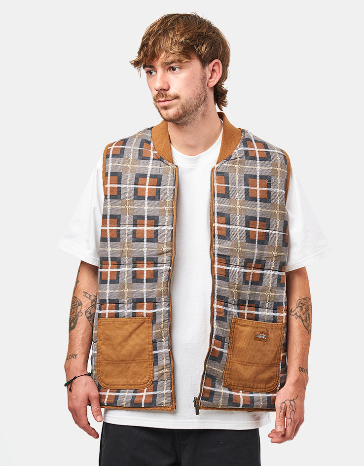 Dickies x Thrasher Vest - Brown Duck