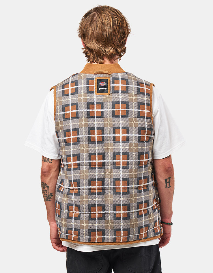 Dickies x Thrasher Vest - Brown Duck