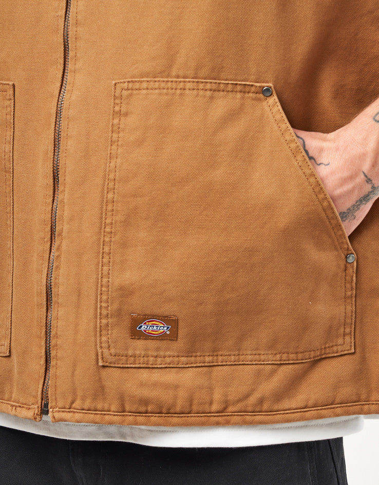 Dickies x Thrasher Vest - Brown Duck