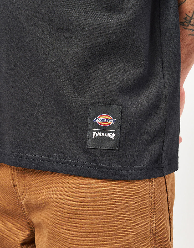 Dickies x Thrasher Graphic T-Shirt - Black