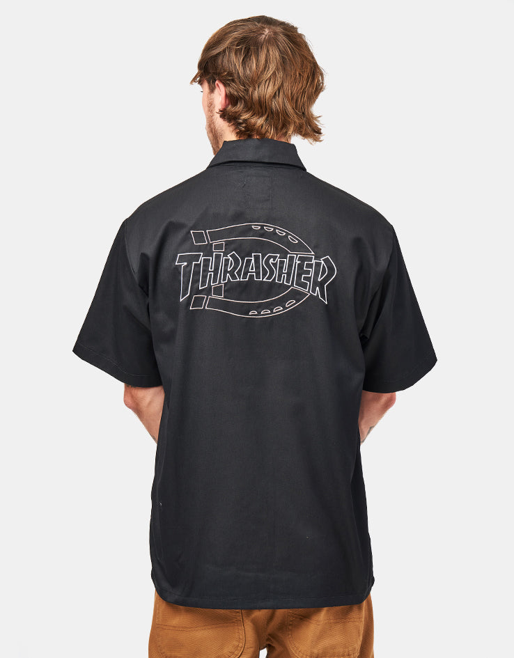 Dickies x Thrasher Work Shirt - Black