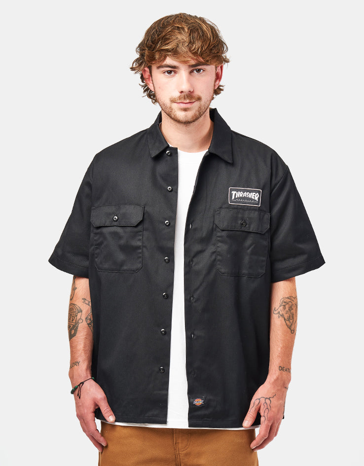 Dickies x Thrasher Work Shirt - Black