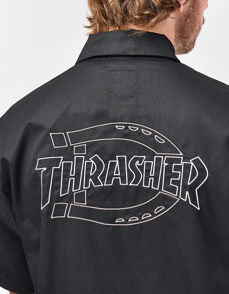 Dickies x Thrasher Work Shirt - Black