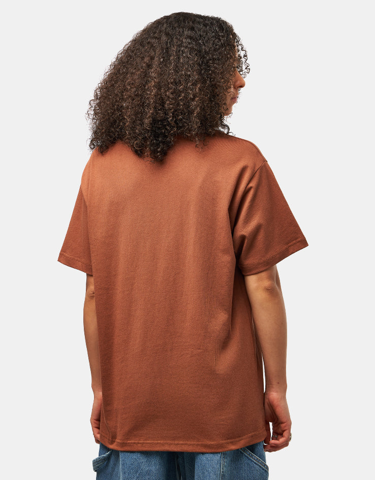 Pass Port Glyph T-Shirt - Choc