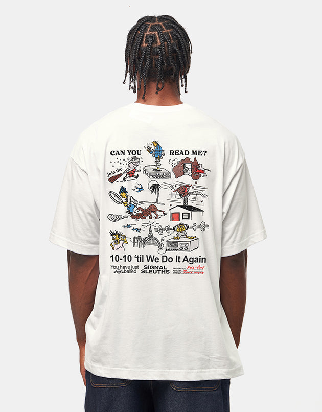 Pass Port Radio Silence T-Shirt - White