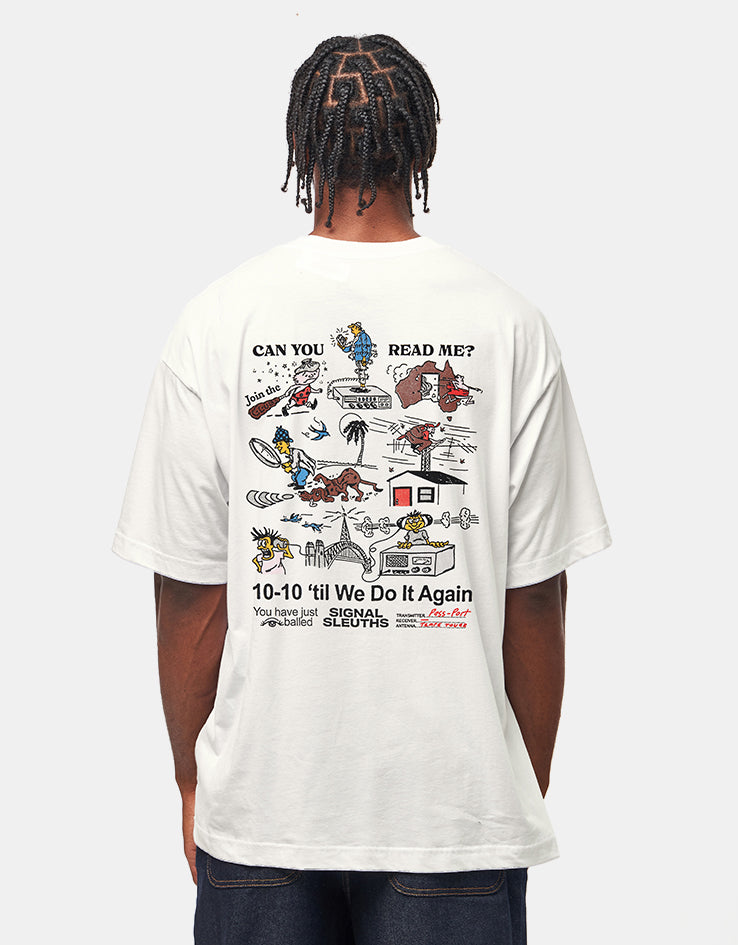 Pass Port Radio Silence T-Shirt - White