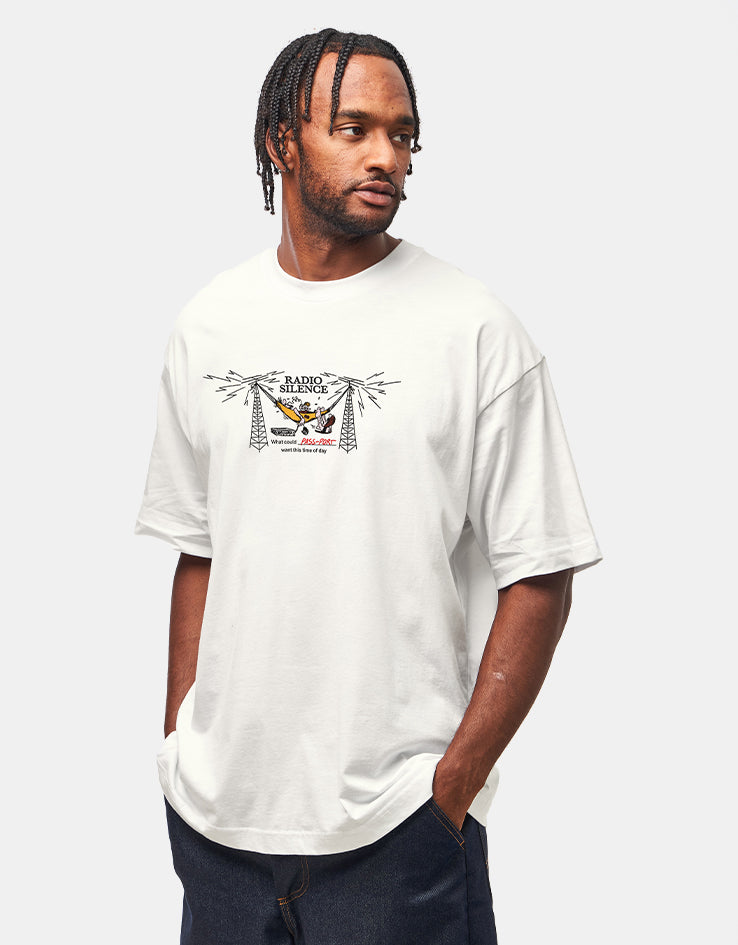 Pass Port Radio Silence T-Shirt - White