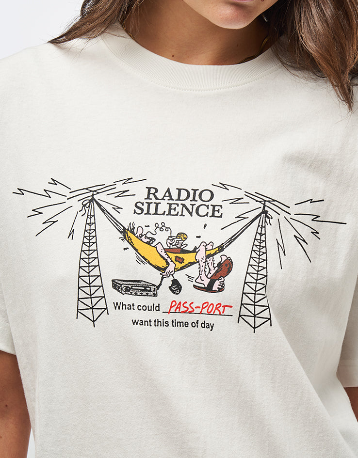 Pass Port Radio Silence T-Shirt - White