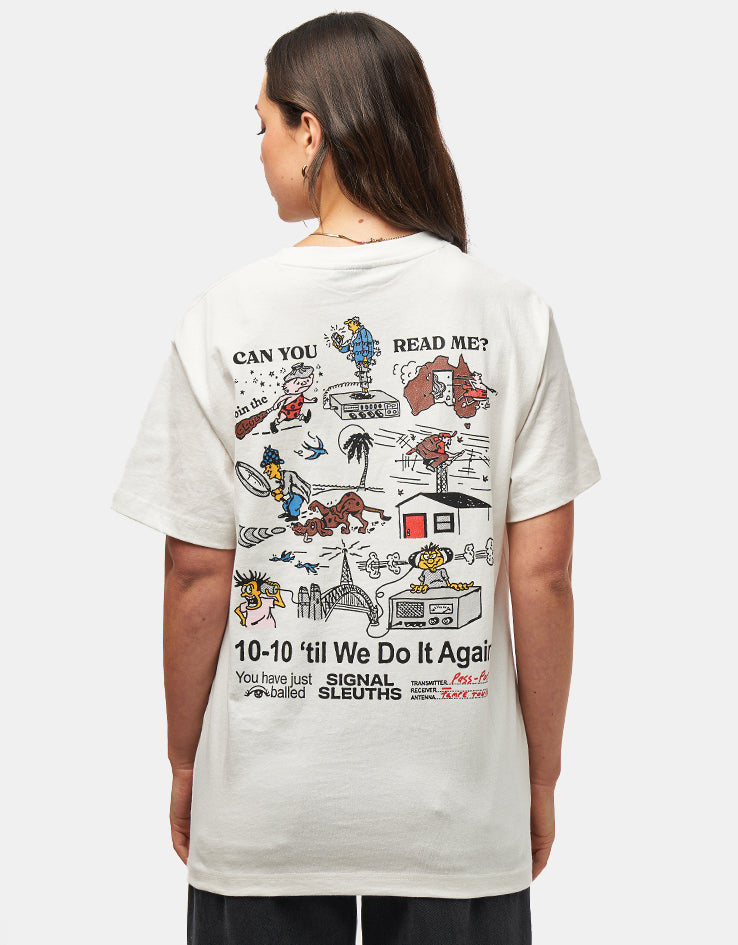 Pass Port Radio Silence T-Shirt - White