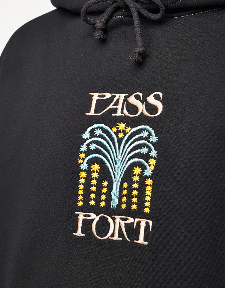 Pass Port Roman Candle Pullover Hoodie - Black