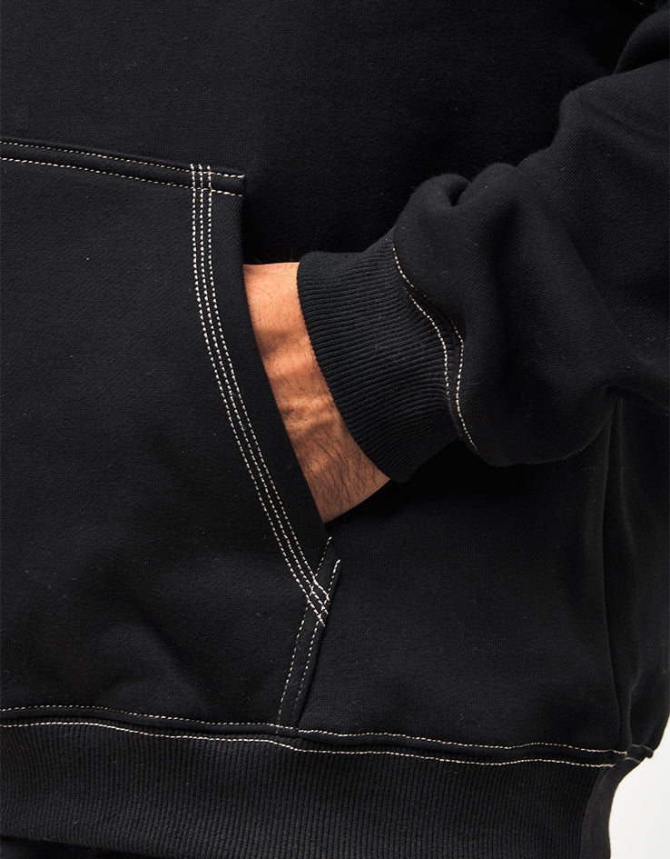 Pass Port Roman Candle Pullover Hoodie - Black