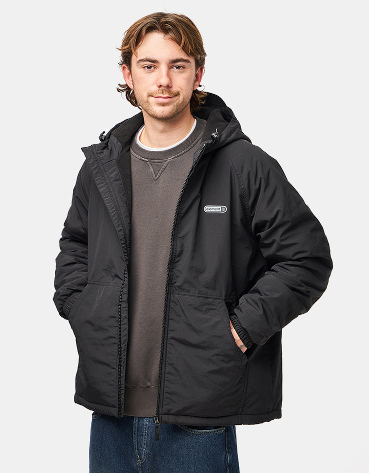 Element Alder 2.0 Polar Fleece Jacket - Flint Black