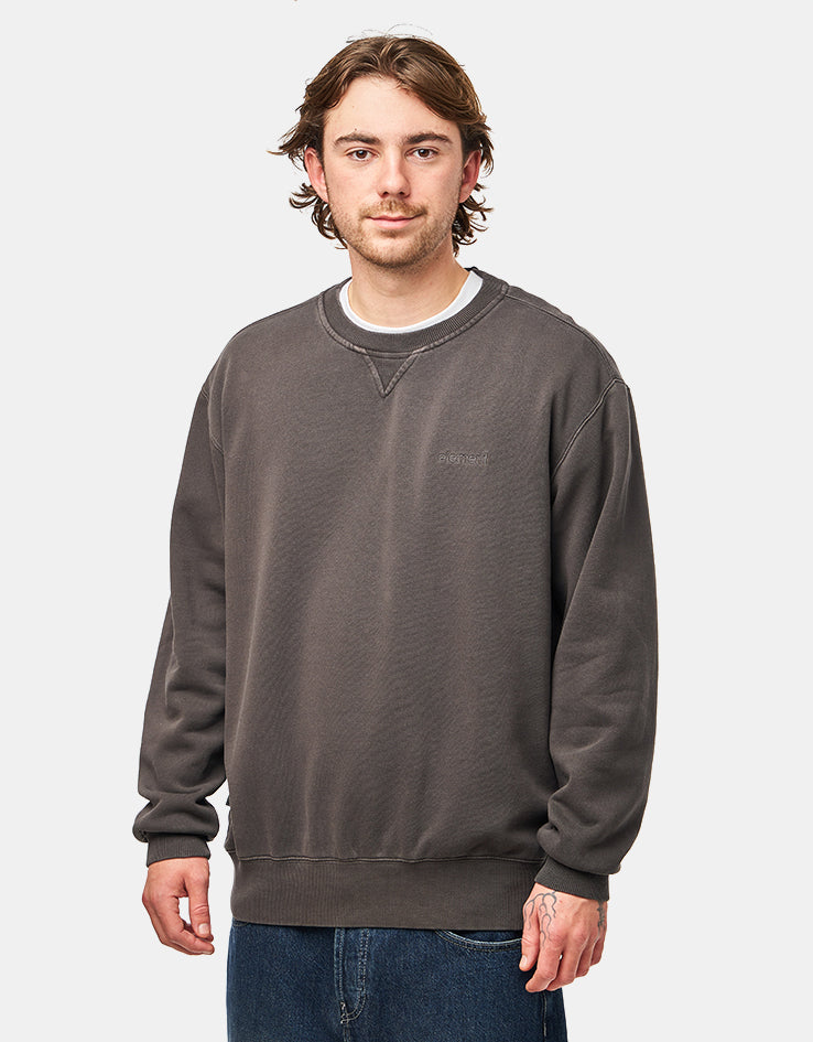 Element Lowcase Pigment Crew - Off Black