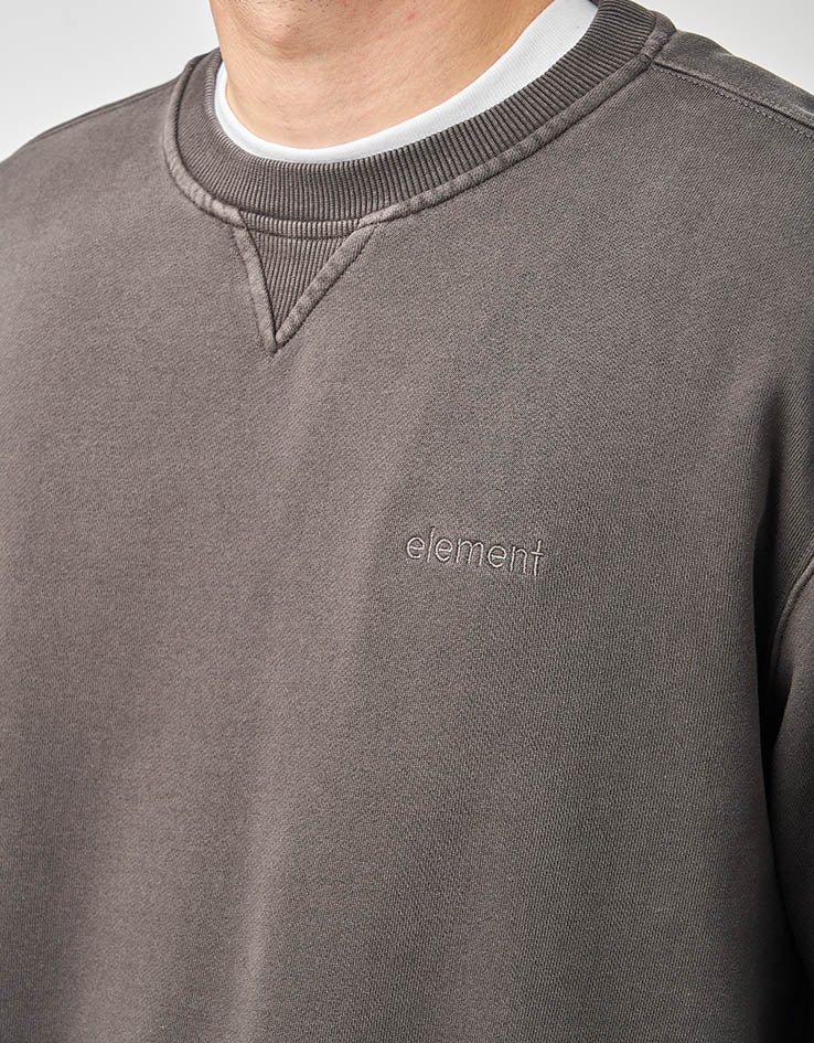 Element Lowcase Pigment Crew - Off Black