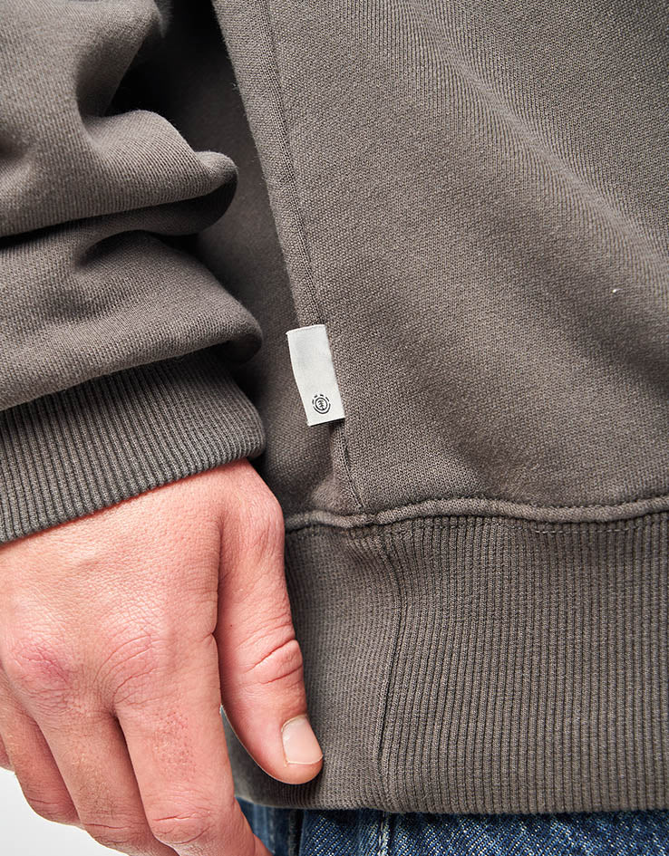 Element Lowcase Pigment Pullover Hoodie - Off Black