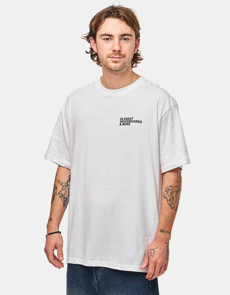 Element Motion Tree T-Shirt - Optic White